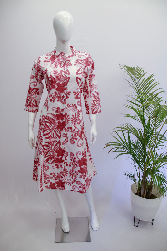 Cotton Pink Dress