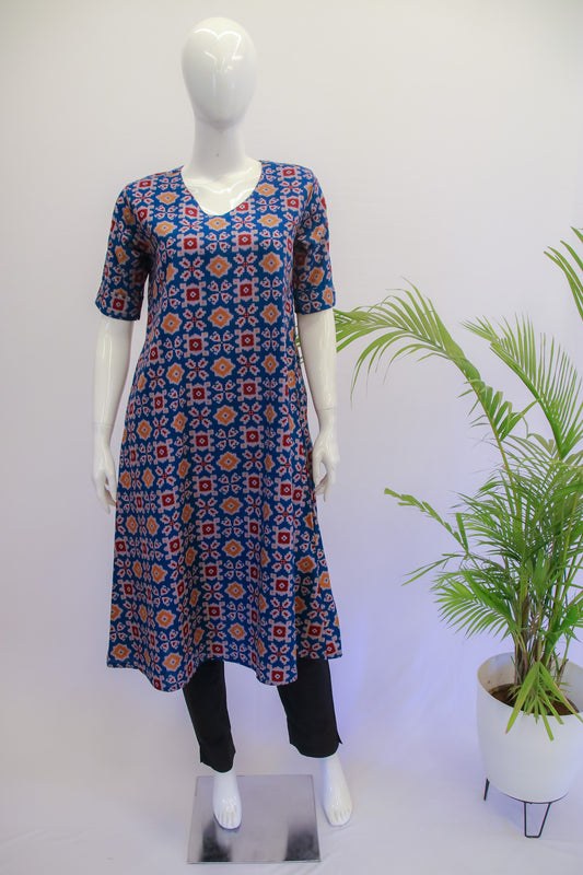 Flex Blue Dress
