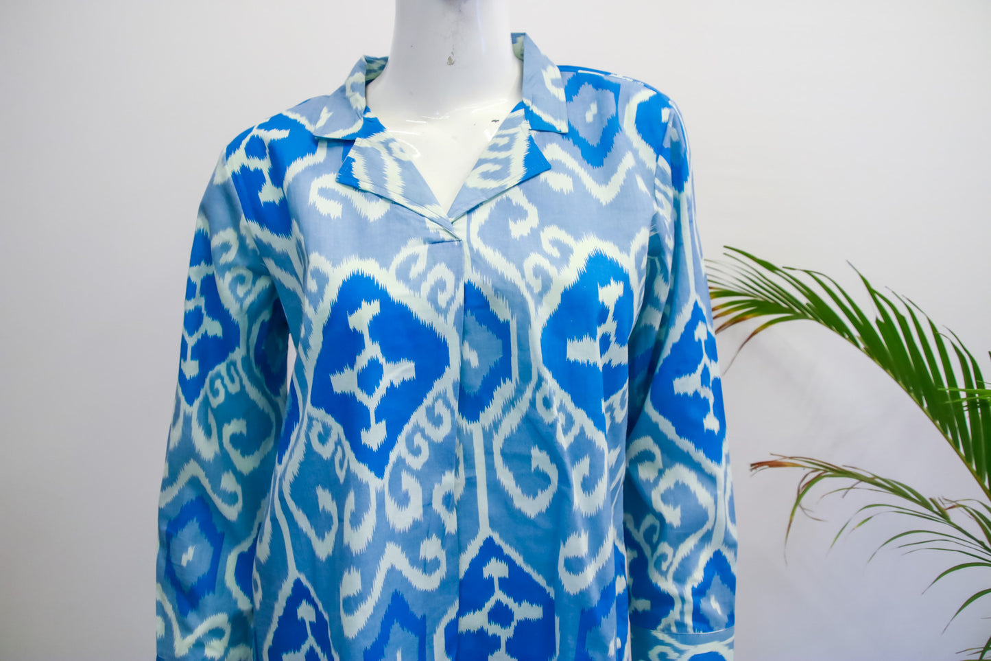 Blue Printed Co-ord Set