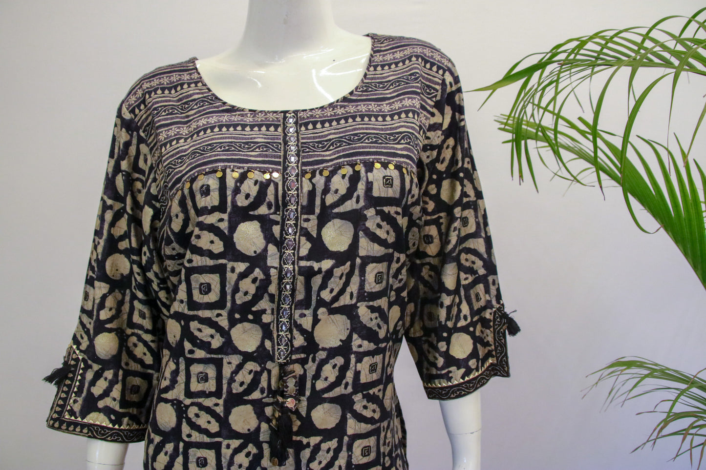 Plus Modal Dupatta Set