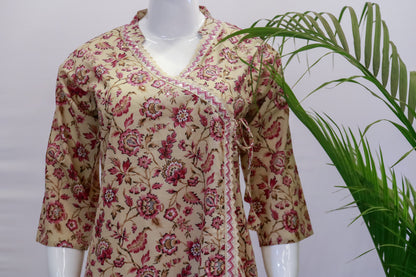 AngrakhaCotton Dupatta Set