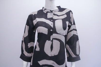 Black printed Kurta & Pant Set