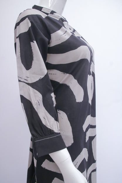 Black printed Kurta & Pant Set