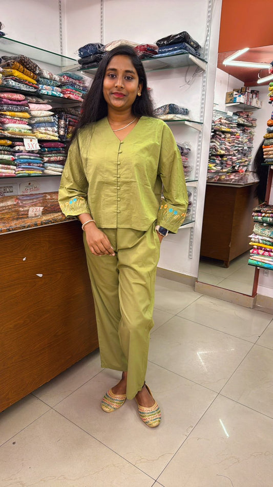 Green Co-Ord Set