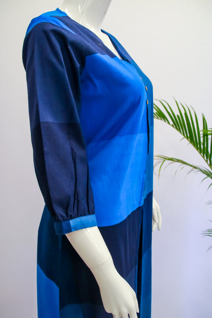 Bold Blue Dress