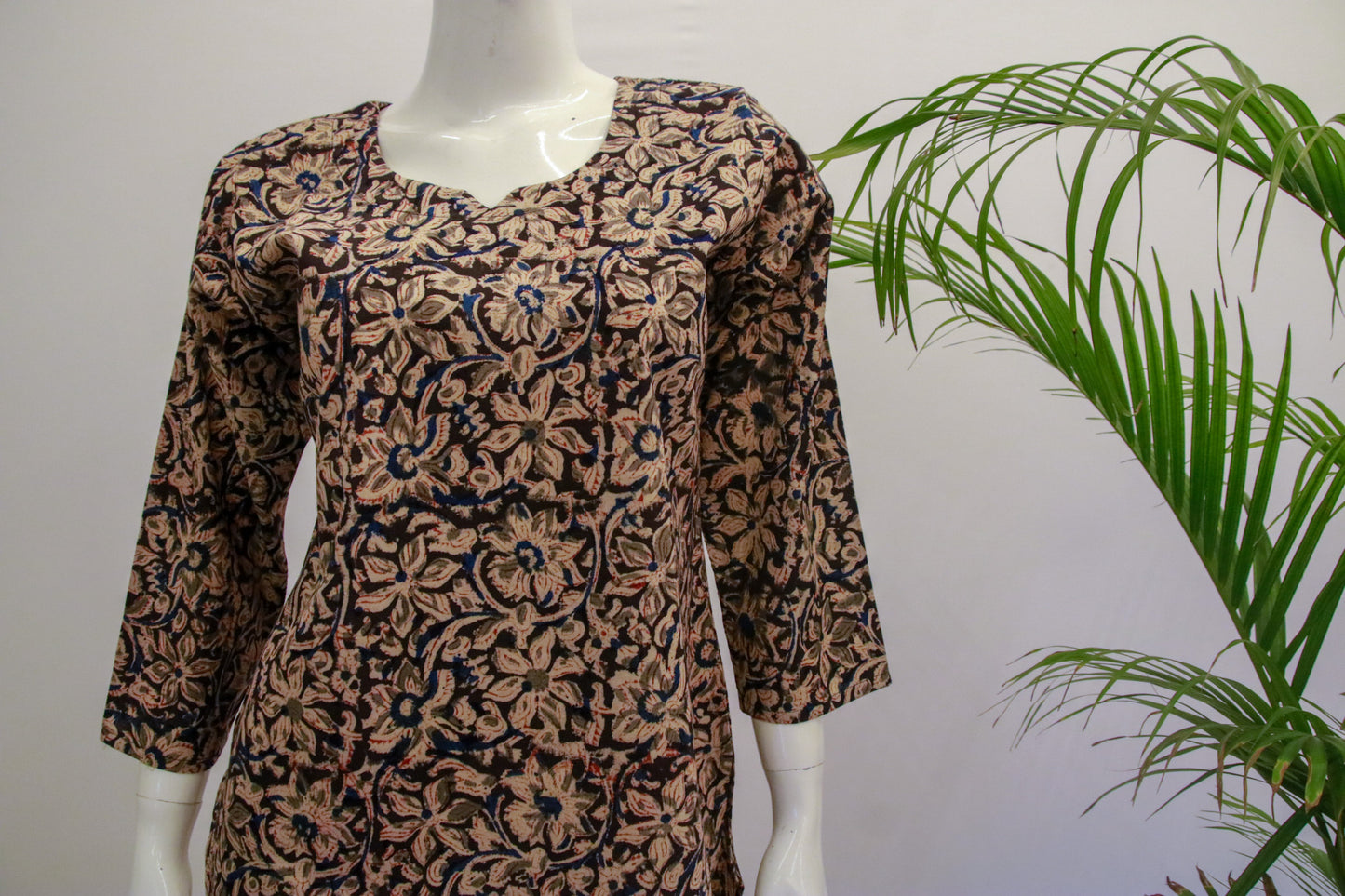 Cotton Kalamkari Short Top