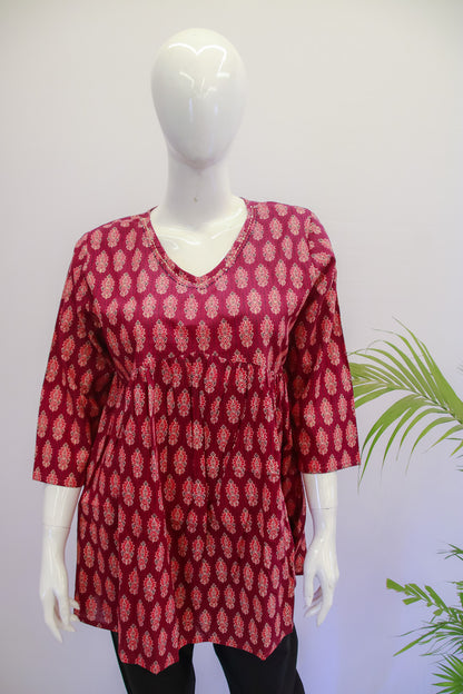 Cotton Alia Short Top