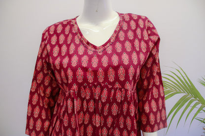 Cotton Alia Short Top