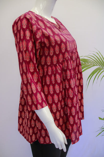 Cotton Alia Short Top