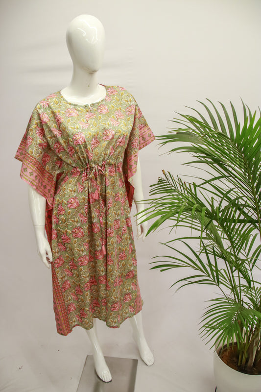 Cotton Printed Kaftan