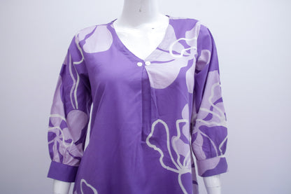 Cotton Purple Top pant set