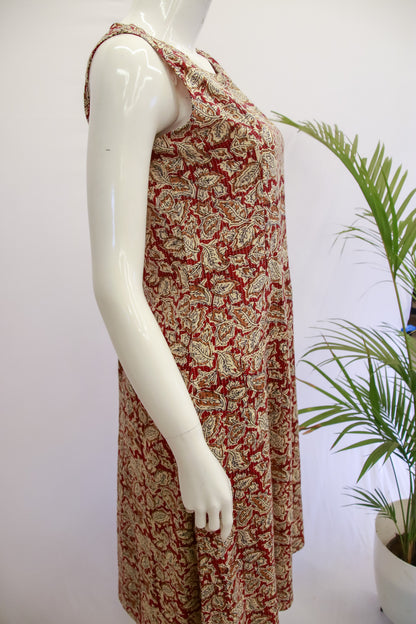 Cotton Sleeveless  Top and Bottom Set