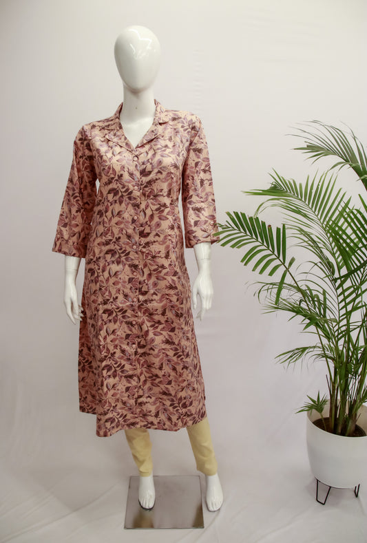 Flex Cotton Aline Kurti