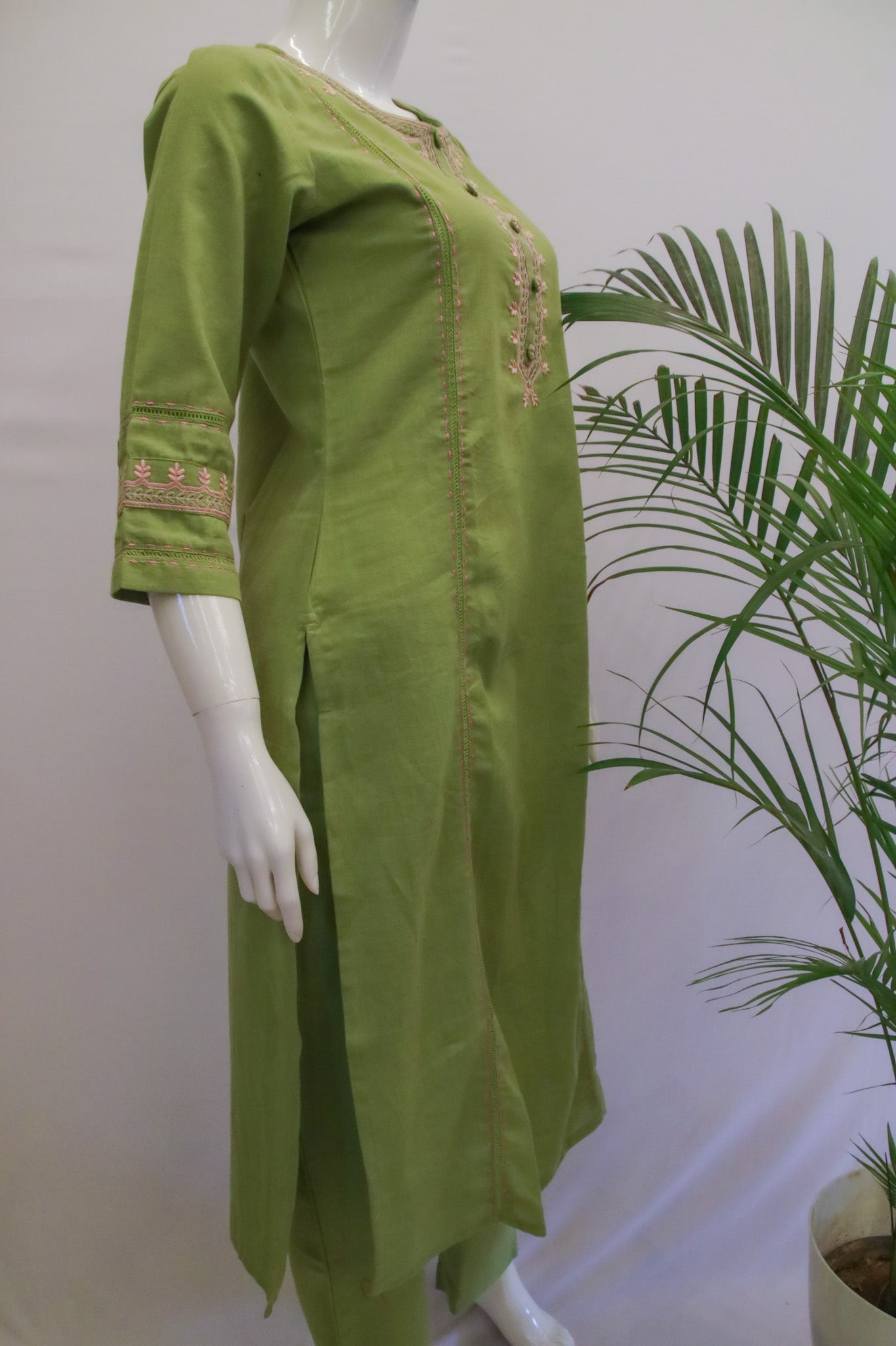 Flex Green Top and Pant Set