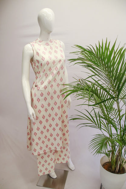 Flex Cotton Top and Pant Set