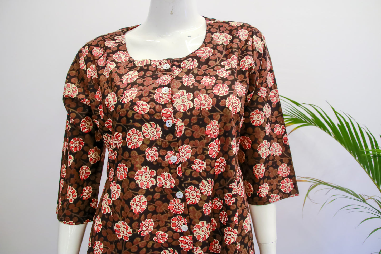 Floral Cotton Top Pant Set