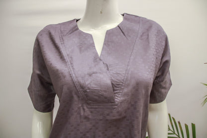 Grey Rayon Short Top