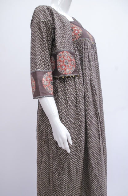 Grey Single strap dress with jacket