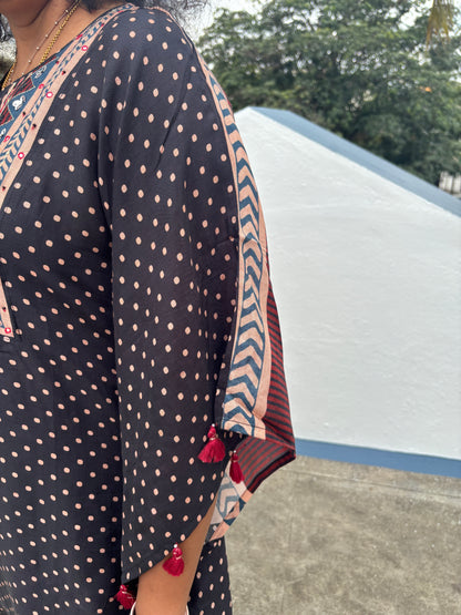 Muslin Kaftan Top & Pant Set