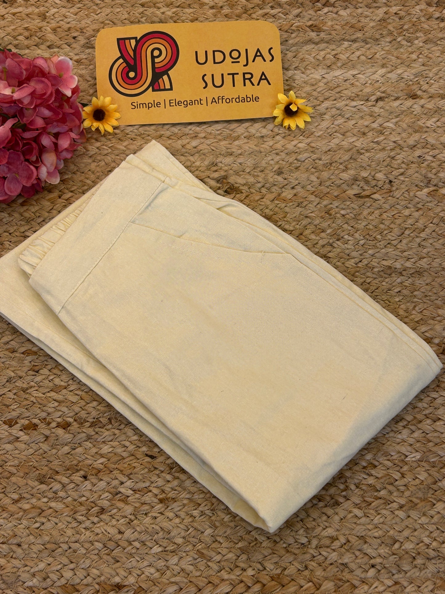 Cotton Straight Pant