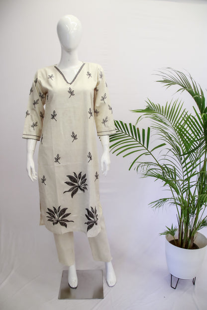 Khadi Cotton Top and Pant Set