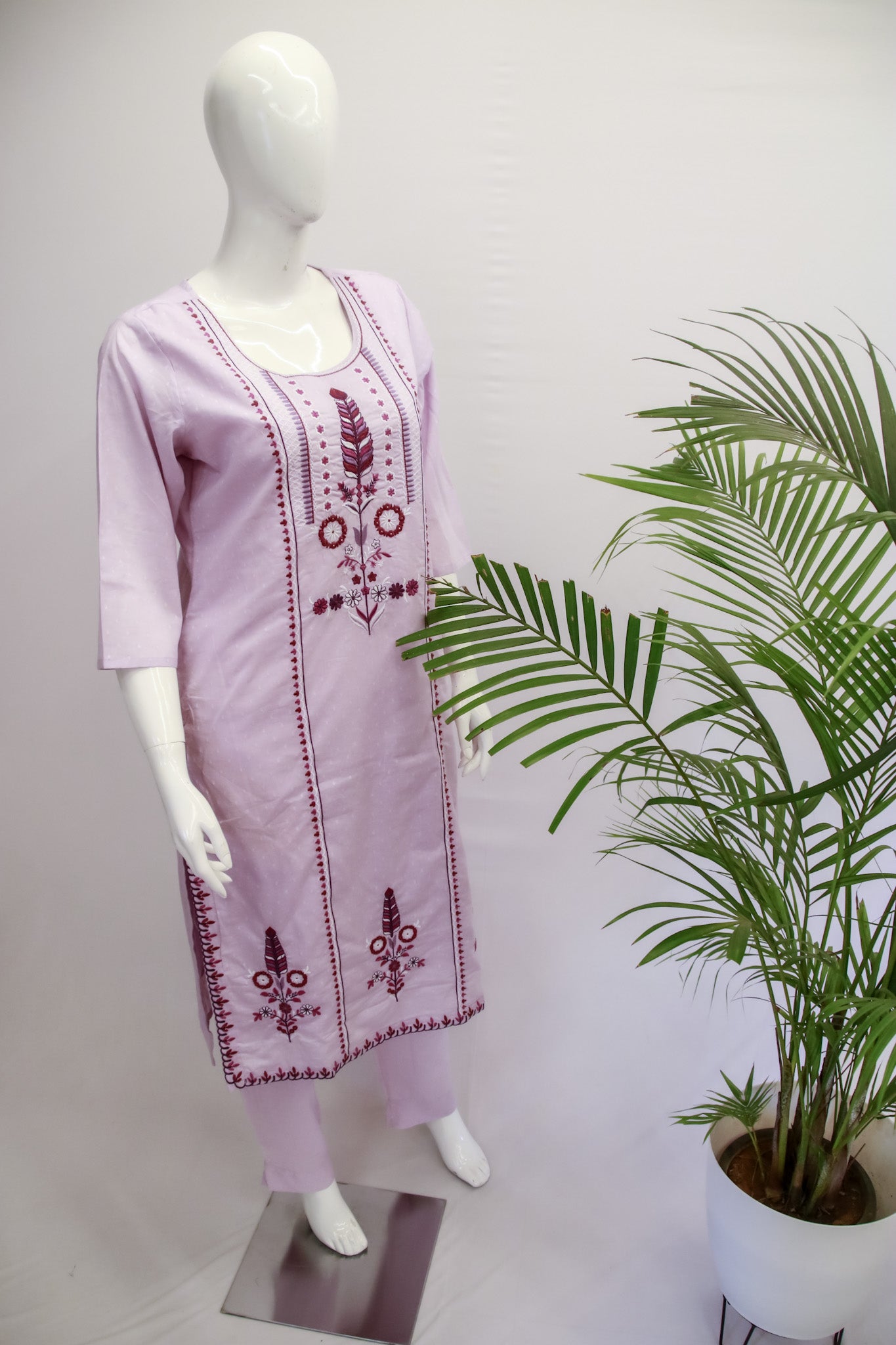 Lavender Top and Pant Set