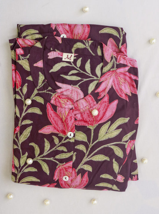 Floral Printed Kurta