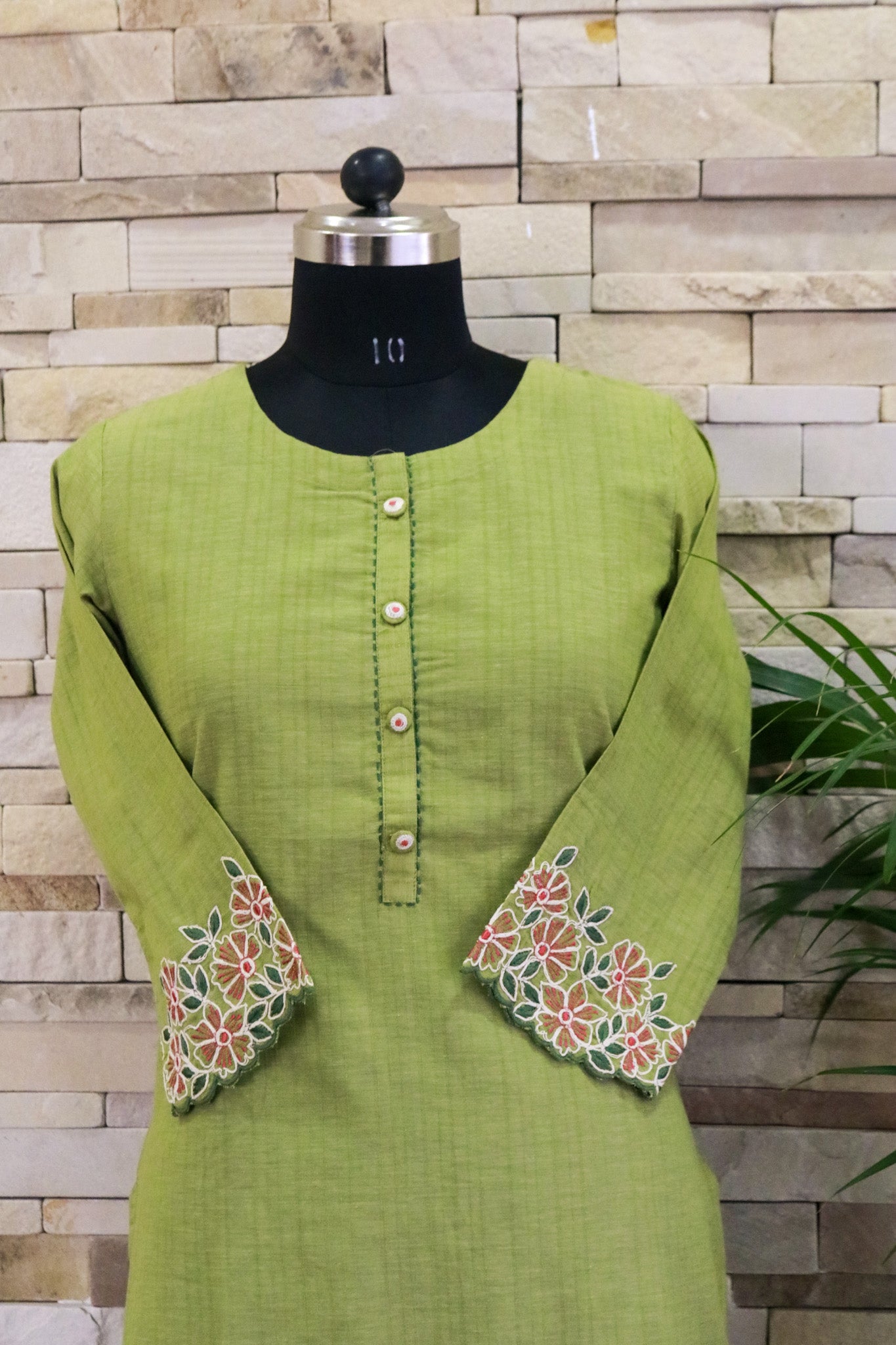 Embroidery Kurti with handwork