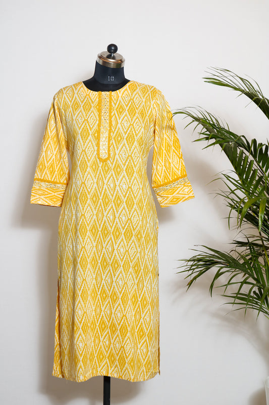 Cotton Printed Kurti