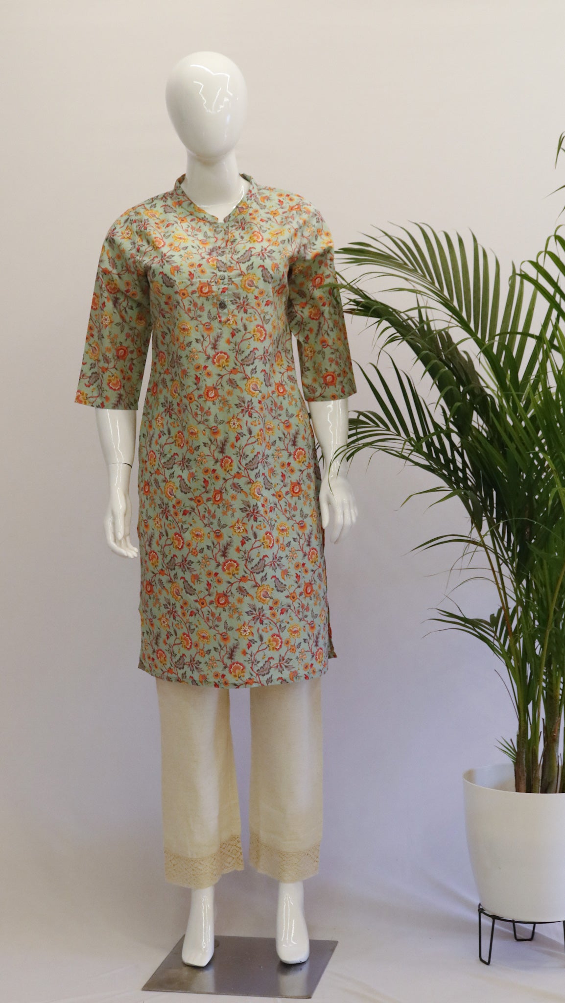 Block Printed Cotton Kurti