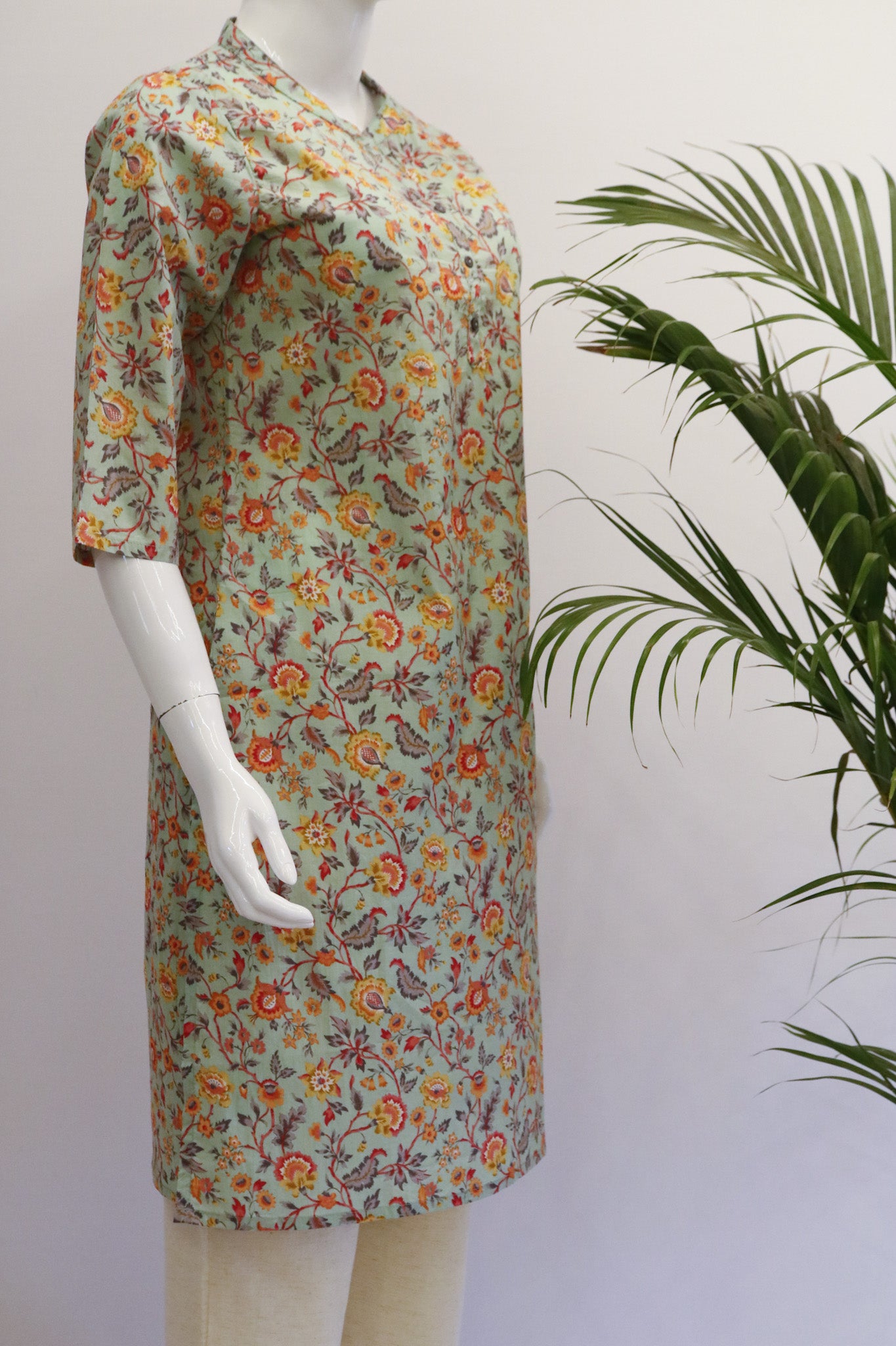 Block Printed Cotton Kurti