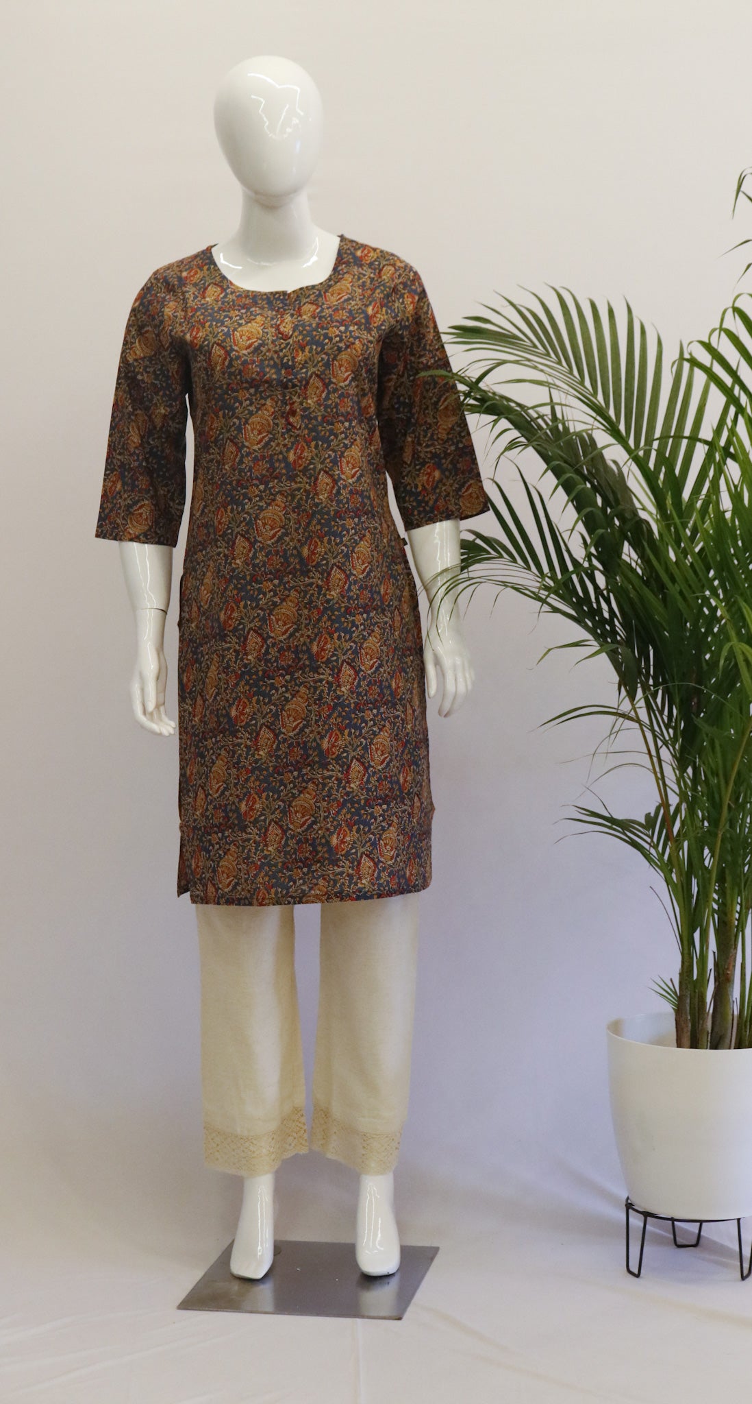 Block Printed Cotton Kurti