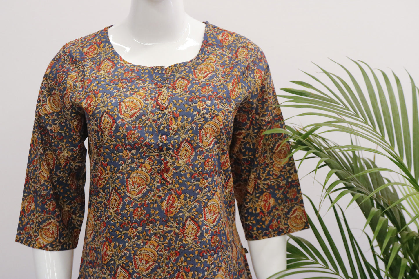 Block Printed Cotton Kurti