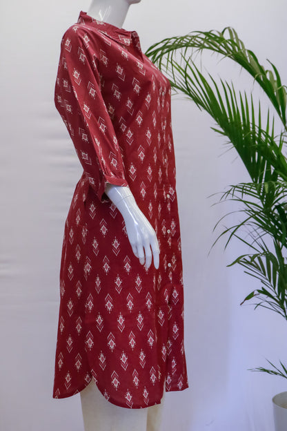 Cotton Collared Top and Pant