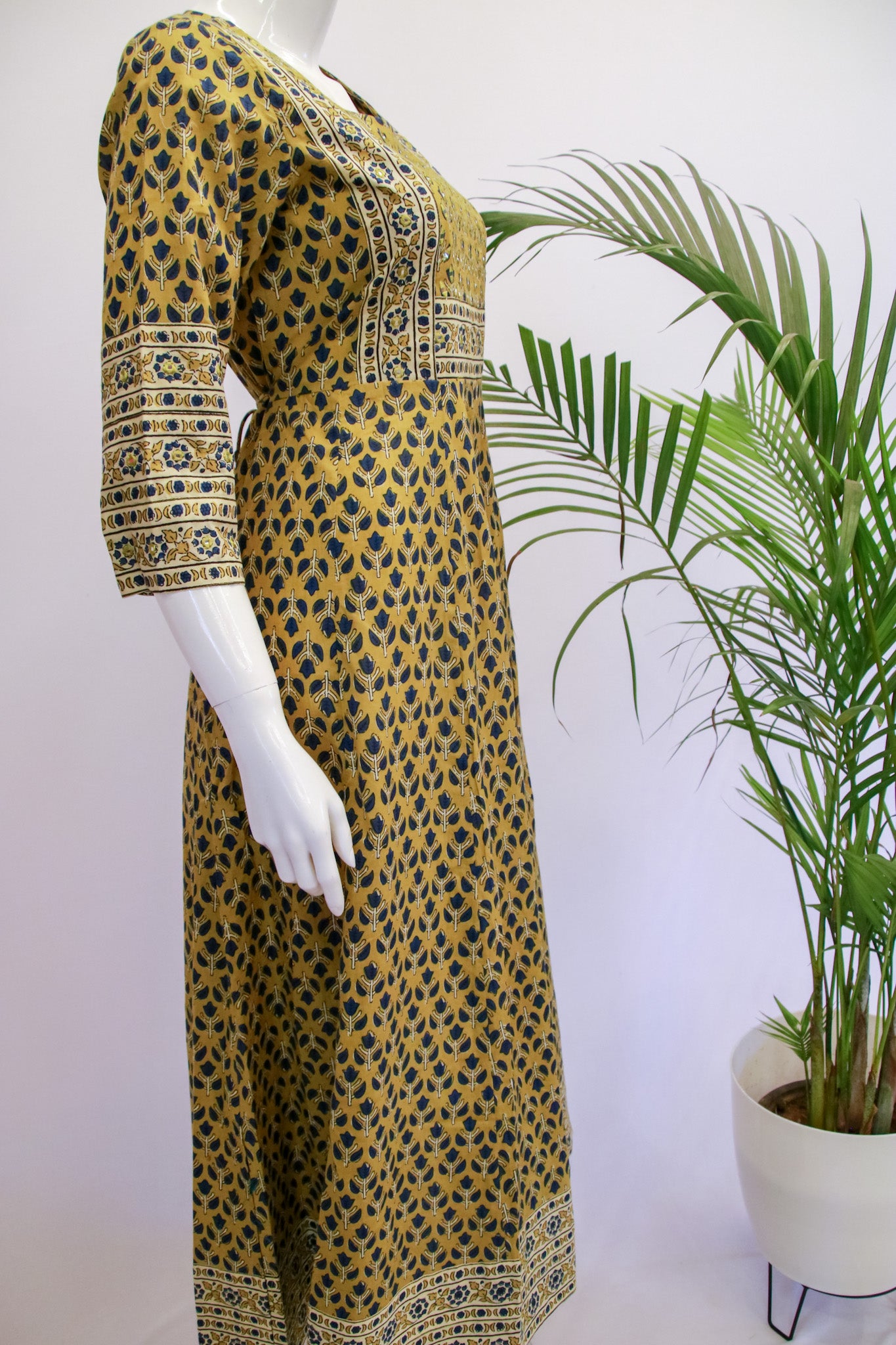 Rayon Gown