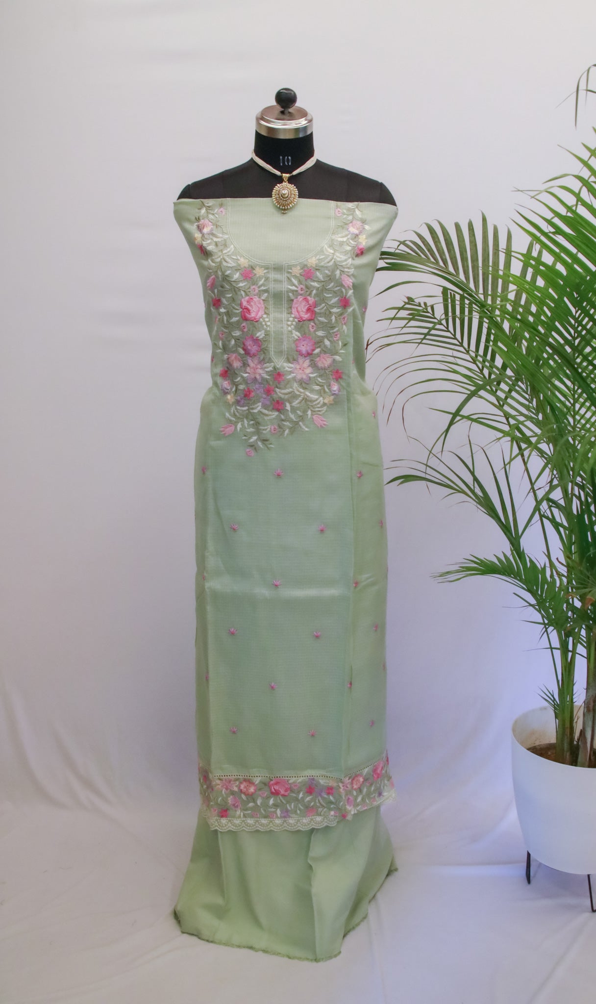 Kota Cotton Dress Material with Embroidery Udojas Sutra Kota Cotton Dress Material with Embroidery Udojas Sutra