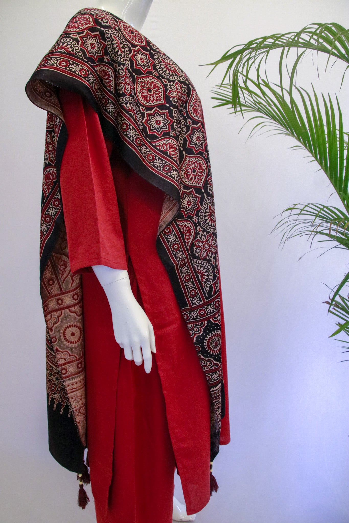 Cotton Mashru Dupatta Set