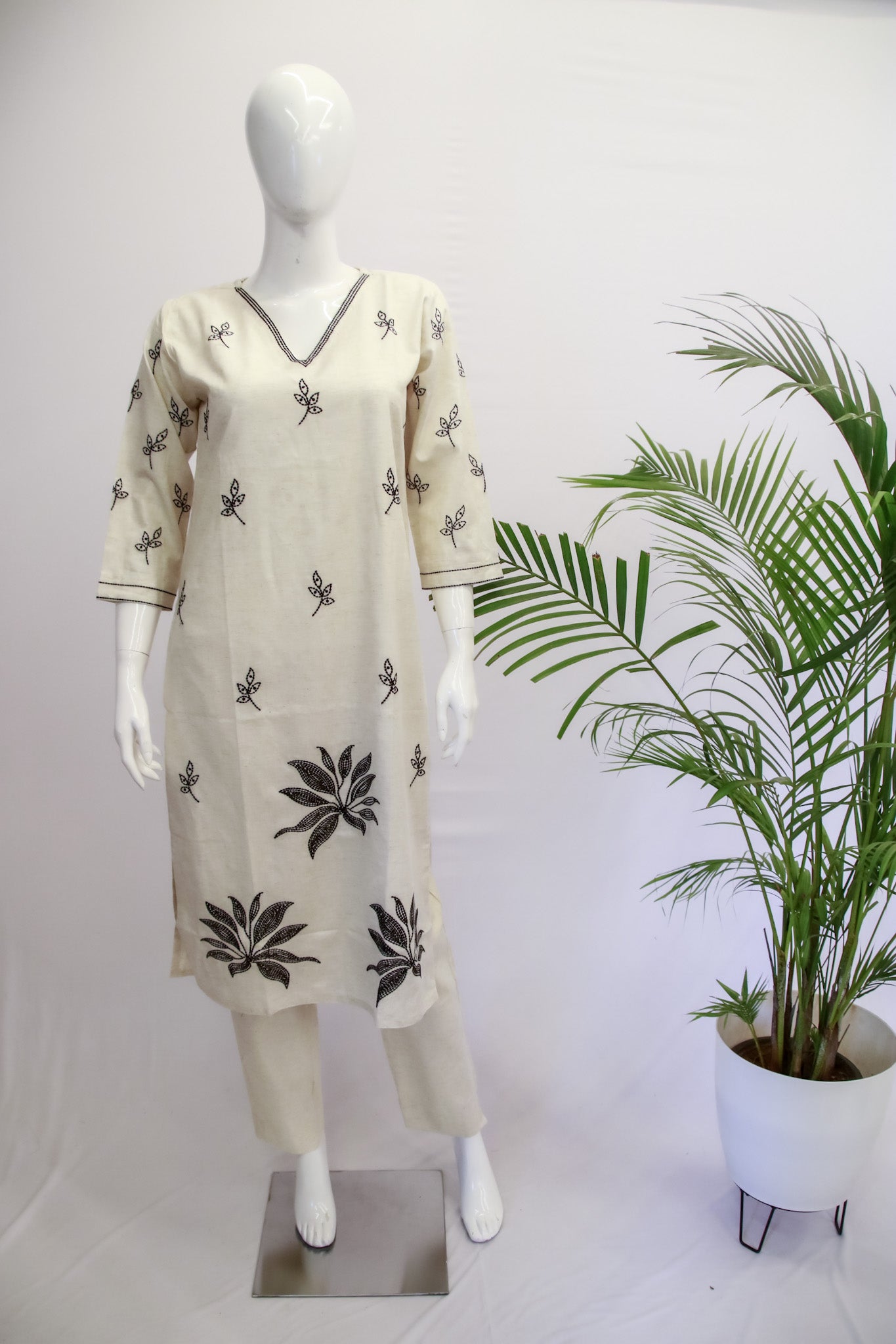 Khadi Cotton Top and Pant Set