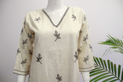 Khadi Cotton Top and Pant Set