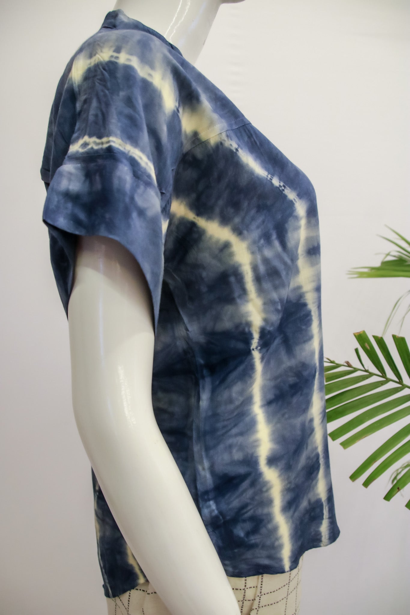 Tie & Dye Blue Top