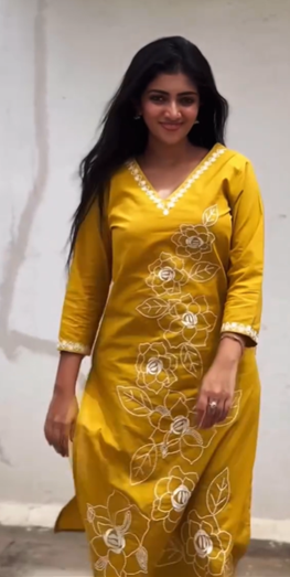 Mustard Top and Pant Set