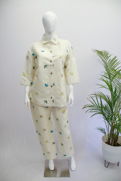 Premium Khadi Cotton Co Ord Set