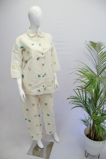 Premium Khadi Cotton Co Ord Set