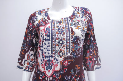 Rayon Abstract Co-ord Set