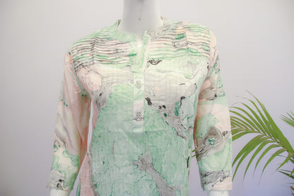 Rayon Multi Color Tunic