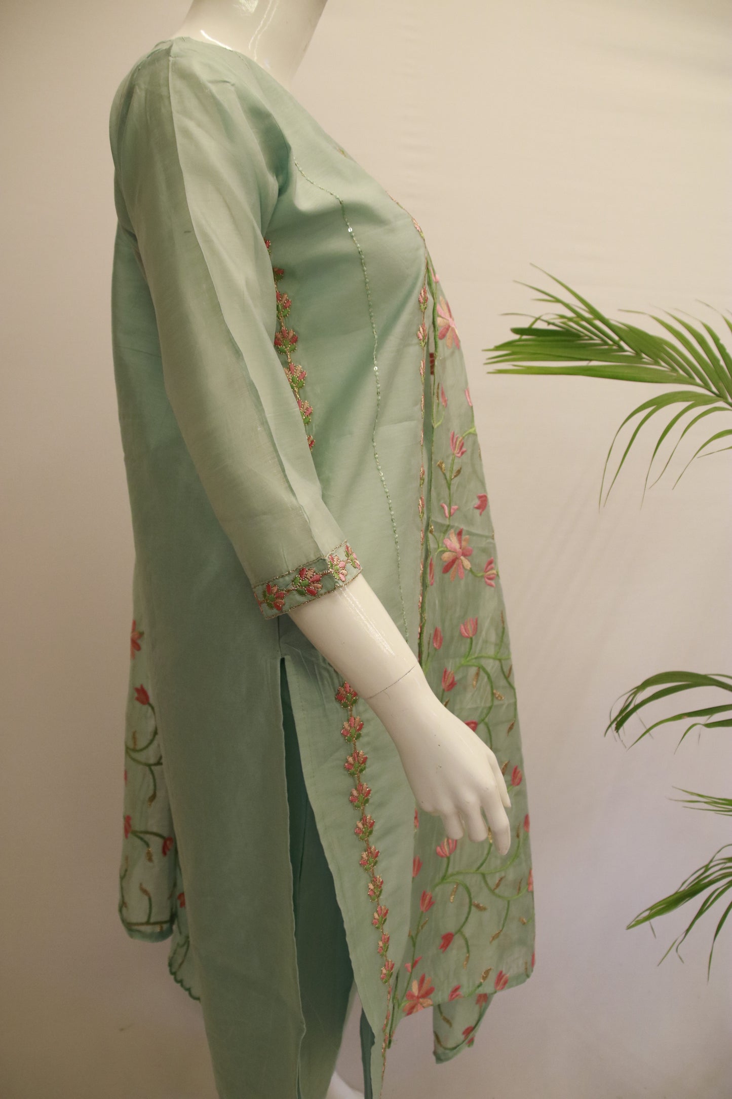 Silk Dupatta Set