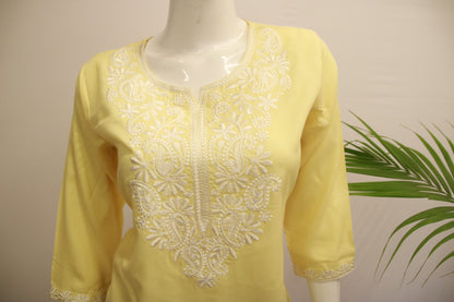 Cotton Yellow Tunic