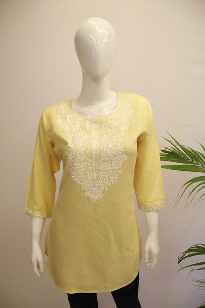 Cotton Yellow Tunic